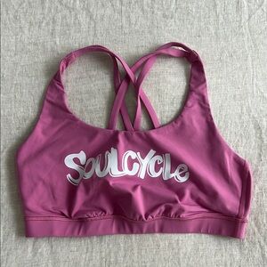 Lululemon Pink Racerback Sports Bra